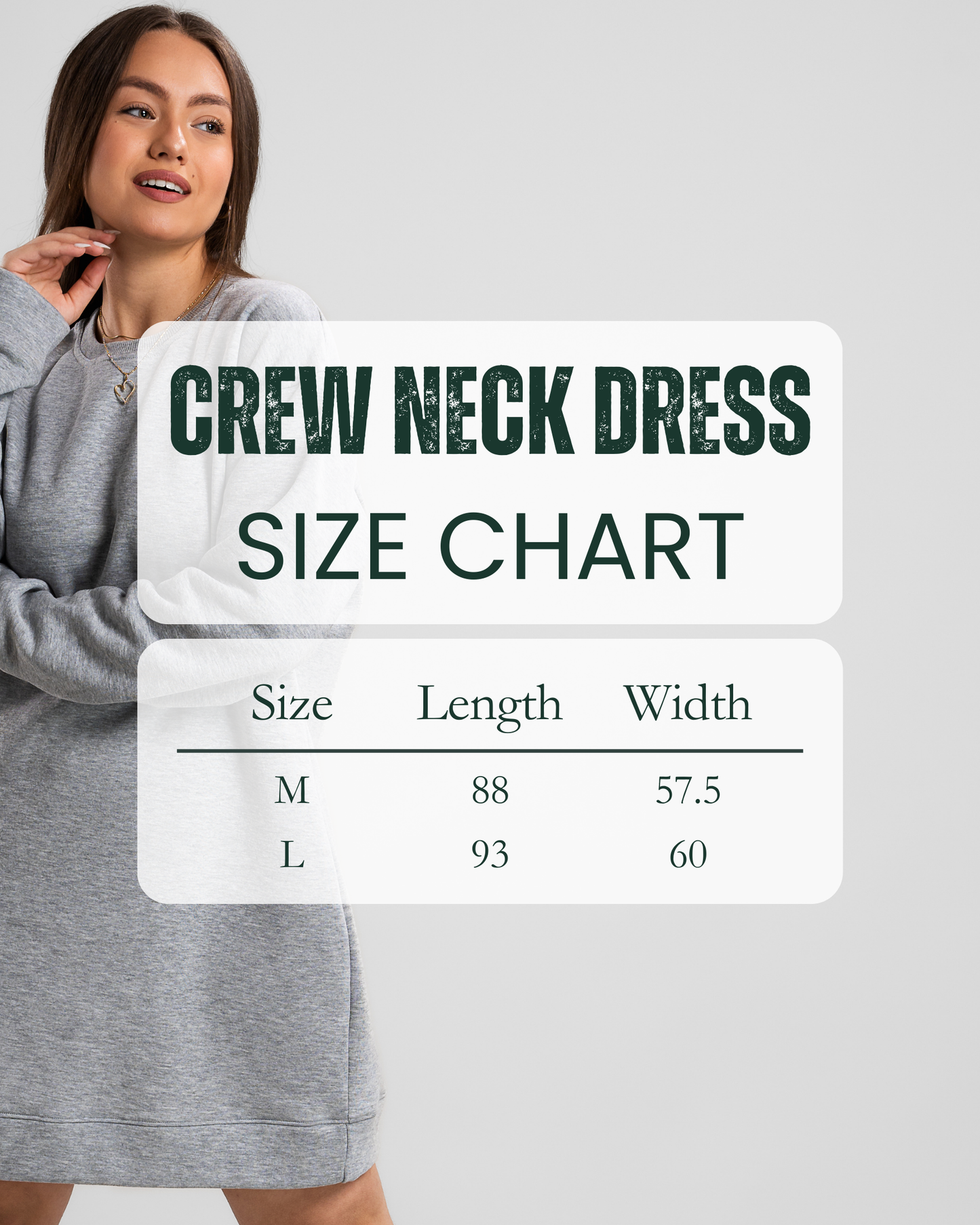 Crew Neck Short Dress